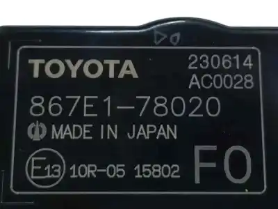 Second-hand car spare part electronic module for toyota bz4x (_eam1_) ev (xeam10) oem iam references 867e178020  