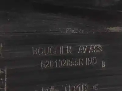 Peça sobressalente para automóvel em segunda mão para choques dianteiro por renault zoe (bfm_) zoe referências oem iam 620102855r  