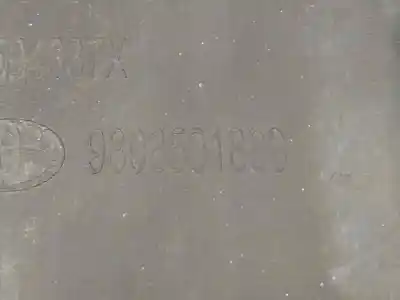 Second-hand car spare part sump guard for citroen jumpy autobús (v_) 1.5 bluehdi 120 oem iam references 9808501880  