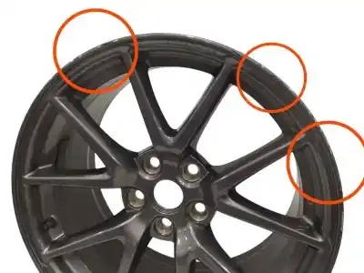 Peça sobressalente para automóvel em segunda mão jante por tesla model 3 (5yj3) ev referências oem iam 104426100a 5h 5x118 18x8,5j +40mm