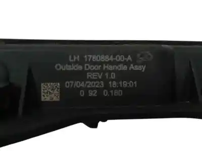 Peça sobressalente para automóvel em segunda mão puxador exterior dianteiro esquerdo por tesla model 3 (5yj3) ev referências oem iam 178088400a  