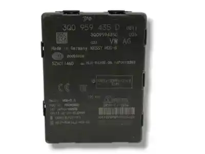 Peça sobressalente para automóvel em segunda mão módulo eletrônico por volkswagen passat b8 (3g2, cb2) 1.4 tsi referências oem iam 3q0959435d