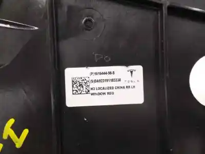 Peça sobressalente para automóvel em segunda mão elevador de vidros traseiro esquerdo por tesla model 3 (5yj3) ev referências oem iam 161644498b  