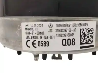 Автозапчастина б/у передня ліва подушка безопасности для mercedes-benz gla (h247) gla 200 d (247.712) посилання на oem iam 310445398162  