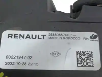 Second-hand car spare part right tailgate light for renault megane e-tech suv ev60 oem iam references 265508574r  