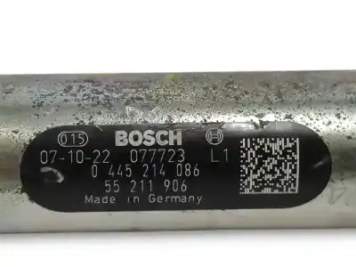 Автозапчастина б/у рампа инжектора для opel corsa d enjoy посилання на oem iam 55211906  0445214086