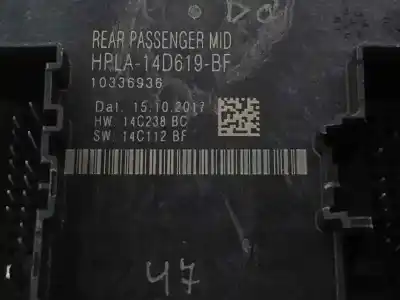 Pezzo di ricambio per auto di seconda mano modulo elettronico per jaguar f-pace (x761) 2.0 td4 awd riferimenti oem iam hpla14d619bf  