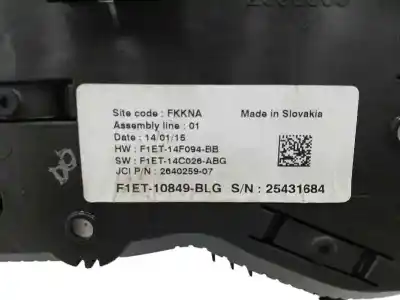 Peça sobressalente para automóvel em segunda mão quadrante por ford focus iii 2.0 tdci referências oem iam f1et10849blg f1et14f094bb f1et14c026abg