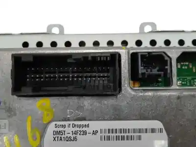 Second-hand car spare part multifunction display for ford focus iii 2.0 tdci oem iam references dm5t14f239ap  bm5t18b955fe