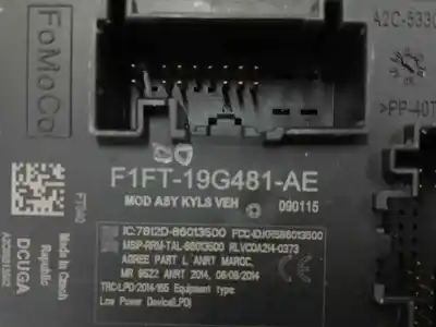 Second-hand car spare part electronic module for ford focus iii 2.0 tdci oem iam references f1ft19g481ae  