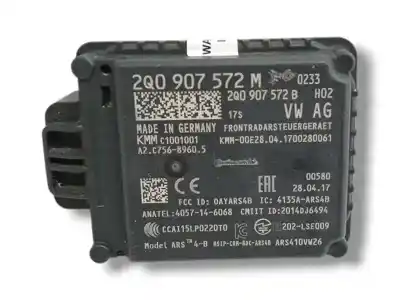 Second-hand car spare part electronic module for seat ibiza (kj1) 1.0 tsi oem iam references 2q0907572m