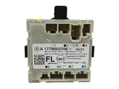 Peça sobressalente para automóvel em segunda mão módulo eletrônico por mercedes-benz gla (h247) gla 200 d (247.712) referências oem iam a1779003706