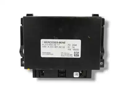 Peça sobressalente para automóvel em segunda mão módulo eletrônico por mercedes-benz gla (h247) gla 200 d (247.712) referências oem iam a2139003317