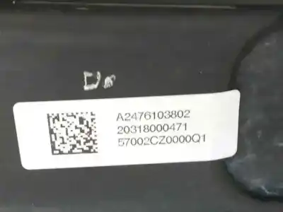 Автозапчастина б/у підсилення заднього бампера для mercedes-benz gla (h247) gla 200 d (247.712) посилання на oem iam a2476103802  