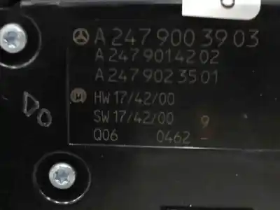 Автозапчасти б/у многофункциональное управление за mercedes-benz gla (h247) gla 200 d (247.712) ссылки oem iam a2479003903 a2479023501 a2479014202