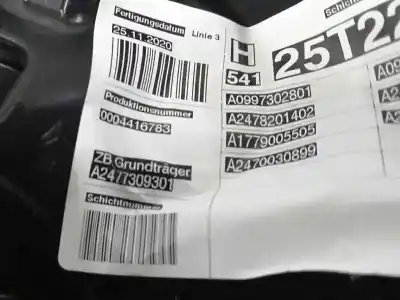 Автозапчастина б/у регулятор скла заднього правого для mercedes-benz gla (h247) gla 200 d (247.712) посилання на oem iam a2477309301  