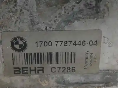 Peça sobressalente para automóvel em segunda mão intercooler por bmw 5 (e60) 530 d referências oem iam 17007787446  