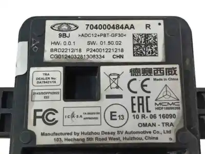 Second-hand car spare part electronic module for omoda 5 1.6 tgdi oem iam references 704000484aa  