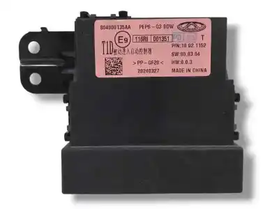 Peça sobressalente para automóvel em segunda mão módulo eletrônico por omoda 5 1.6 tgdi referências oem iam 804000135aa
