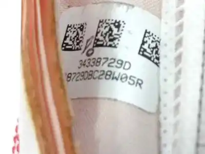 Peça sobressalente para automóvel em segunda mão airbag de cortina dianteiro esquerdo por renault megane e-tech suv ev60 referências oem iam 34338729d  