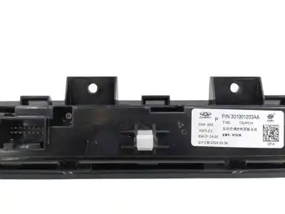 Peça sobressalente para automóvel em segunda mão comando de sofagem (chauffage / ar condicionado) por omoda 5 1.6 tgdi referências oem iam 301001203aa  