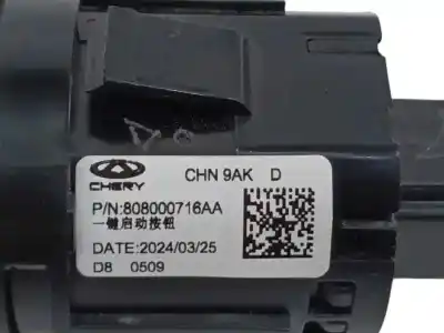 Second-hand car spare part switch for omoda 5 1.6 oem iam references 808000716aa  