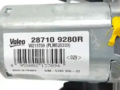 Second-hand car spare part rear windshield wiper motor for renault megane e-tech suv ev60 oem iam references 287109280r  w213709