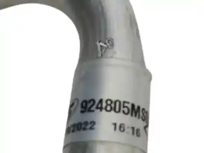 Second-hand car spare part air conditioning pipes for renault megane e-tech suv ev60 oem iam references 924805ms0a  