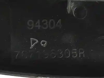 Second-hand car spare part rear left winglet for renault megane e-tech suv ev60 oem iam references 767196305r  