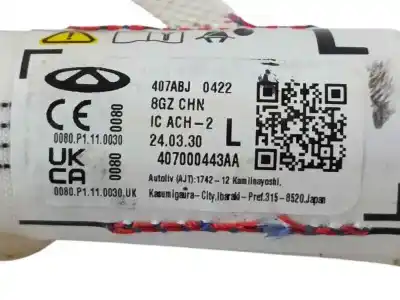 Pezzo di ricambio per auto di seconda mano airbag a tenda anteriore sinistro per omoda 5 1.6 tgdi riferimenti oem iam 407000443aa  