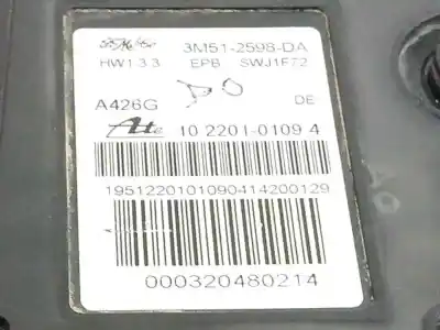 Second-hand car spare part electric parking brake for ford focus c-max (cap) 2.0 tdci cat oem iam references 3m512598da  10220101094