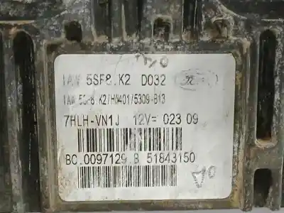 Second-hand car spare part ecu engine control for ford ka (ccu) 1.2 8v cat oem iam references 5sf8k2d032  