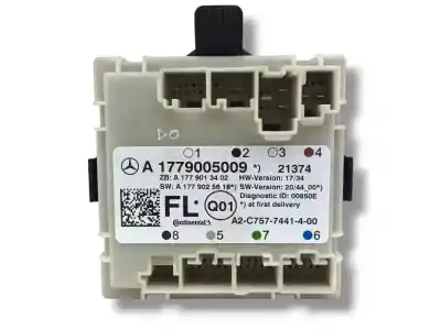 Recambio de automóvil de segunda mano de modulo electronico para mercedes-benz gla (h247) gla 200 d (247.712) referencias oem iam a1779005009