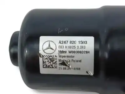 Автозапчасти б/у мотор переднего стеклоочистителя за mercedes-benz gla (h247) gla 200 d (247.712) ссылки oem iam a2478201503  