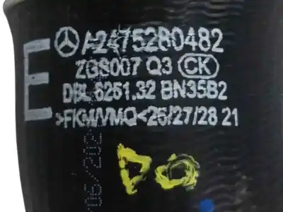 Автозапчастина б/у трубопровод турбокомпенсатора для mercedes-benz gla (h247) gla 200 d (247.712) посилання на oem iam a2475280482  