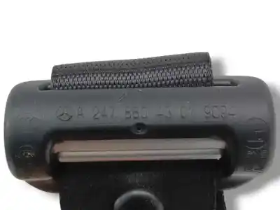 Автозапчастина б/у задній правий ремін безпеки для mercedes-benz gla (h247) gla 200 d (247.712) посилання на oem iam a2478603502  