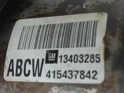 Pezzo di ricambio per auto di seconda mano piantone dello sterzo per opel corsa d 1.2 cat (a 12 xer / ldc) riferimenti oem iam 13403285  