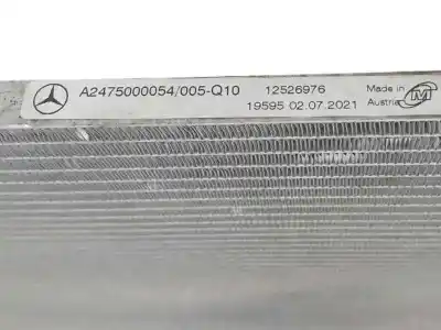 Автозапчастина б/у конденсат/радіатор кондиционера для mercedes-benz gla (h247) gla 200 d (247.712) посилання на oem iam a2475000054  