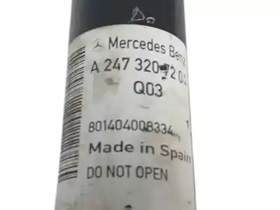 Автозапчастина б/у правий задній амортизатор для mercedes-benz gla (h247) gla 200 d (247.712) посилання на oem iam a2473207204  