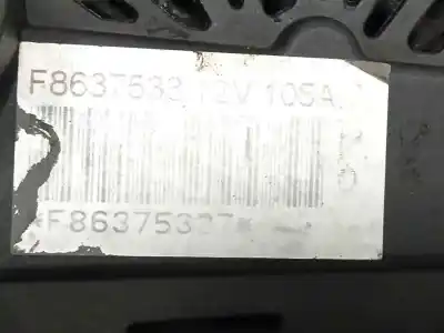 Pezzo di ricambio per auto di seconda mano alternatore per opel combo tour 1.3 cdti 16v riferimenti oem iam f8637533  105a