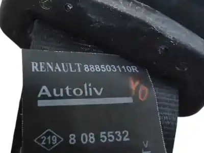 Автозапчасти б/у центральный задний ремень безопасности за renault clio iv 0.9 ссылки oem iam 888503110r  