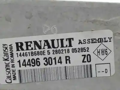 Peça sobressalente para automóvel em segunda mão intercooler por renault clio iv (bh_) 0.9 tce 90 referências oem iam 144963014r  