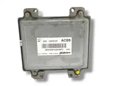 Second-hand car spare part ecu engine control for opel corsa d (s07) 1.4 (l08 l68) oem iam references 12679197  