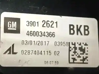 İkinci el araba yedek parçası sol kuyruk lambasi için opel corsa d (s07) 1.4 (l08 l68) oem iam referansları 39012621 0287404115 460034366
