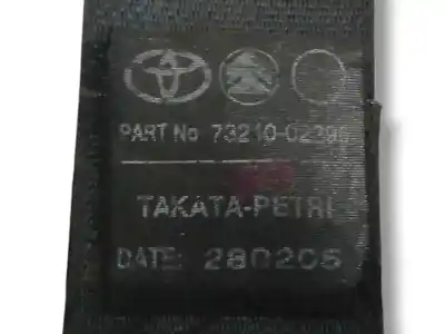 Second-hand car spare part front left seat belt for toyota corolla (e12) 2.0 turbodiesel cat oem iam references 7321002290  