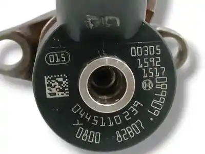 Peça sobressalente para automóvel em segunda mão injetor por ford focus lim. (cb4) 1.6 tdci cat referências oem iam 0445110239  