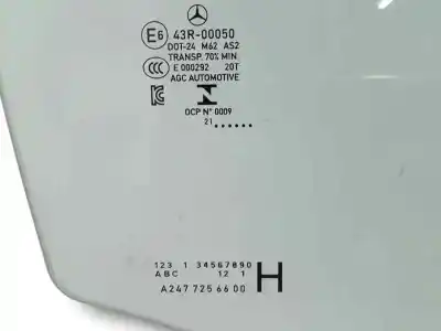 Автозапчастина б/у передній правий місяць для mercedes-benz gla (h247) gla 200 d (247.712) посилання на oem iam a2477256600  43r00050