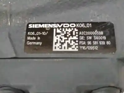 Автозапчастина б/у насос инжекційний для ford focus c-max (cap) 2.0 tdci cat посилання на oem iam 9658193980 5ws40019 a2c20000598