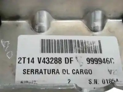 Peça sobressalente para automóvel em segunda mão fechadura da porta traseira direita por ford transit connect (tc7) 1.8 tdci cat referências oem iam 2t14v43288df  999946c