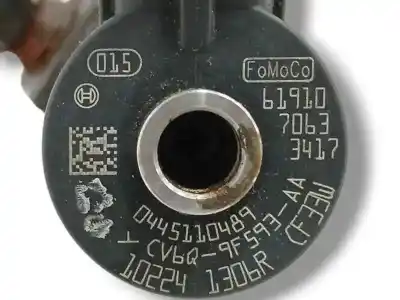 Second-hand car spare part injector for ford focus iii 1.5 tdci oem iam references 0445110489  cv6q9f593aa